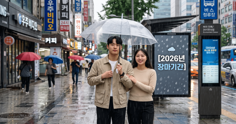 2026년 장마기간