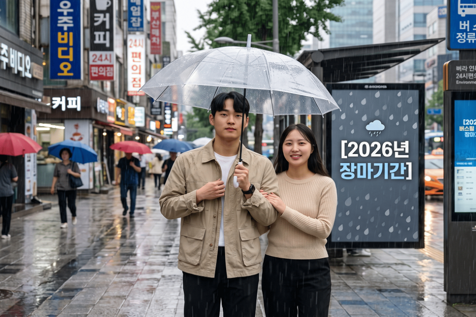 2026년 장마기간