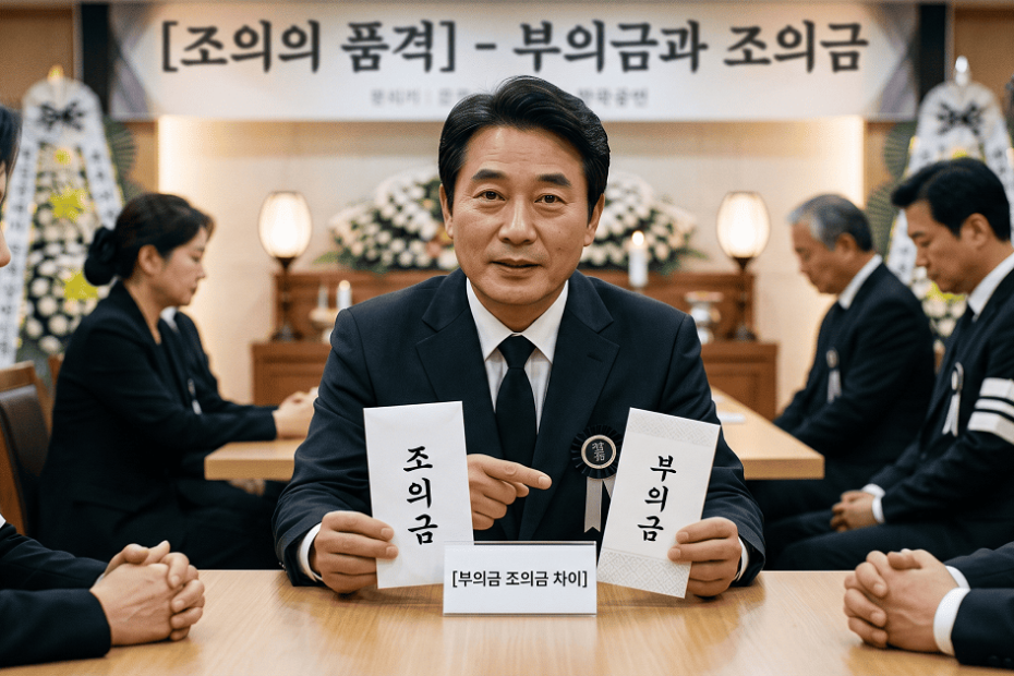 부의금 조의금 차이