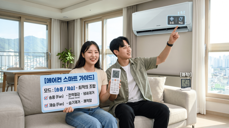 에어컨 송풍 제습