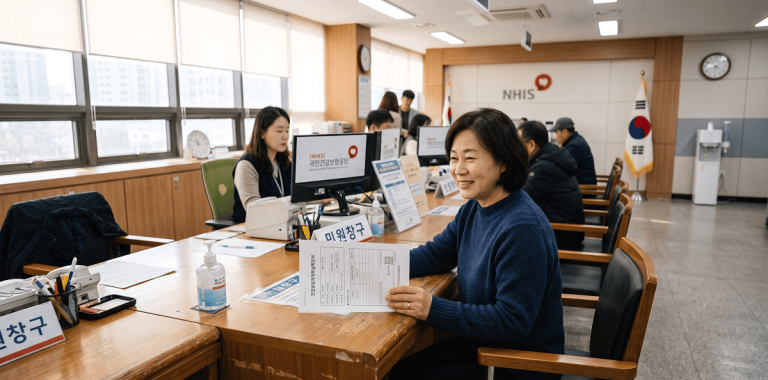건강보험자격득실확인서 발급