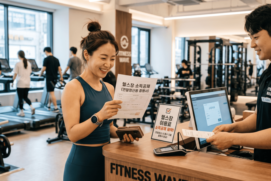 헬스장 소득공제