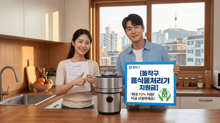 동작구 음식물처리기 지원금