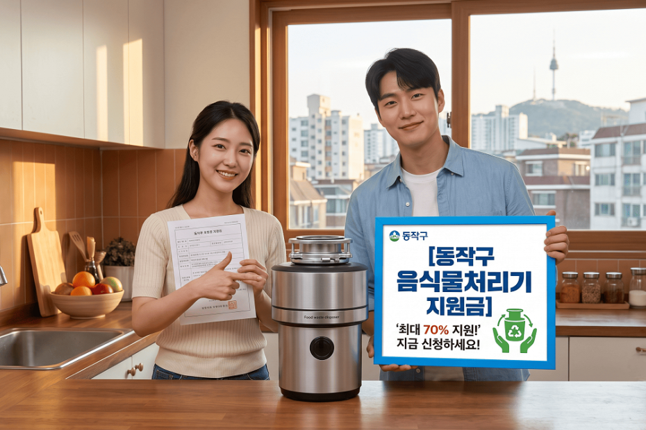 동작구 음식물처리기 지원금