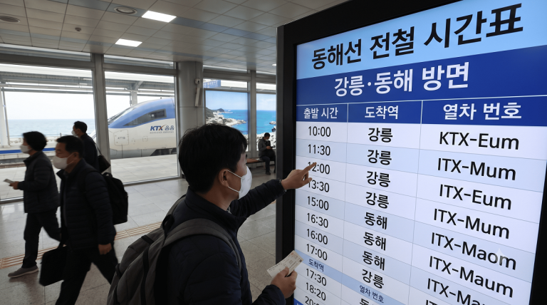 동해선 시간표