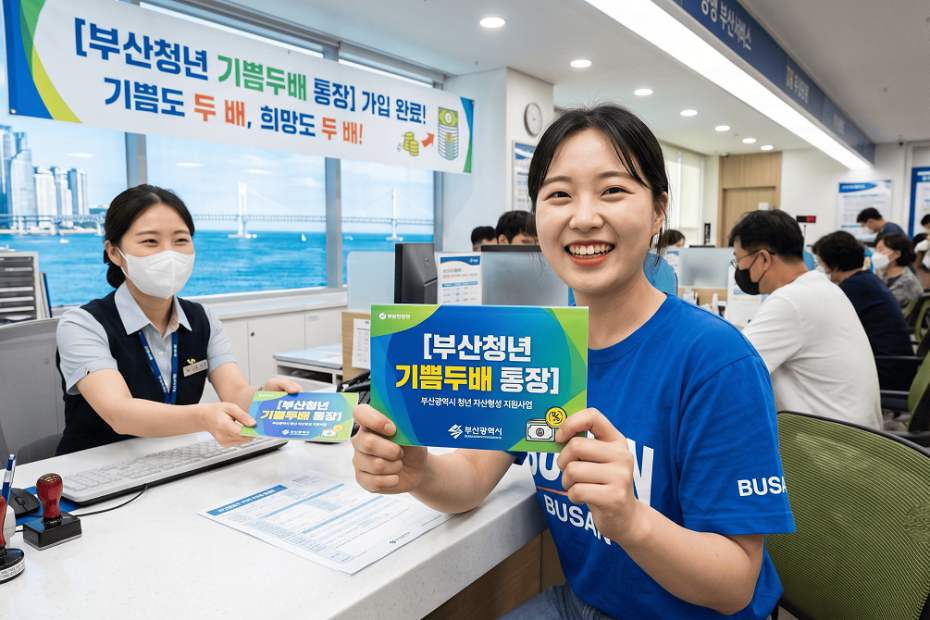 부산청년 기쁨두배 통장