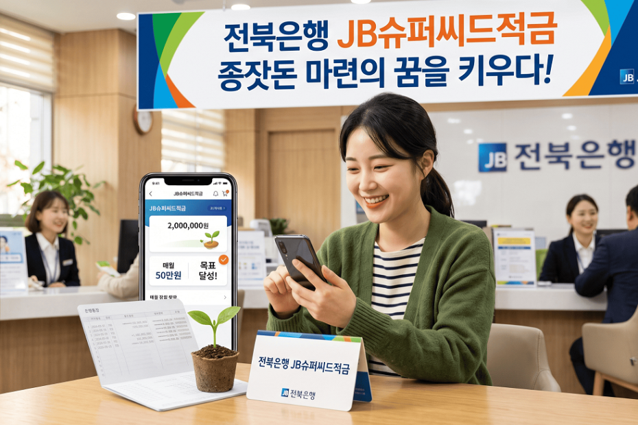 전북은행 JB슈퍼씨드적금