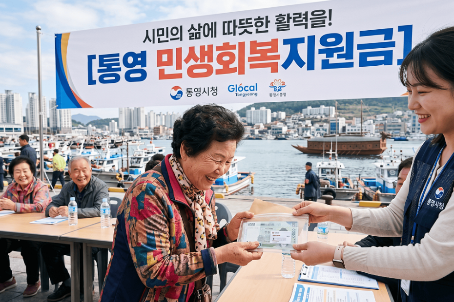 통영 민생회복지원금