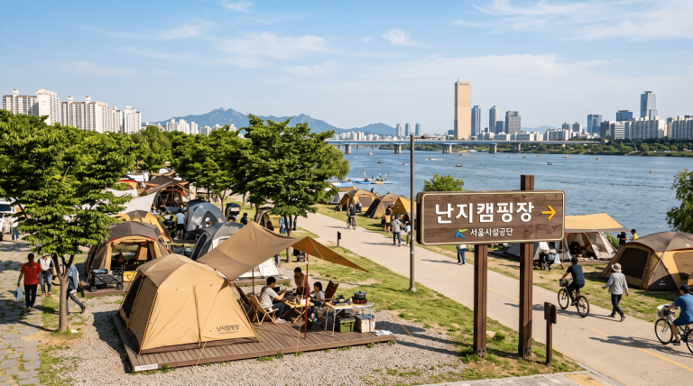 난지 캠핑장