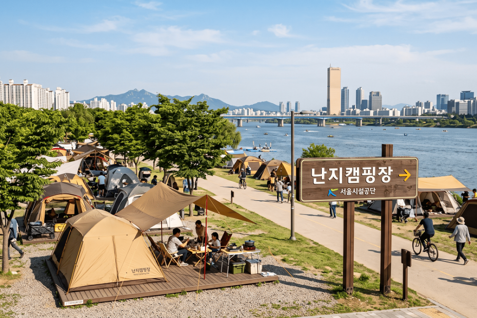 난지 캠핑장
