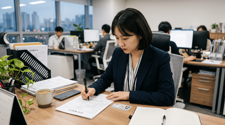 이직확인서