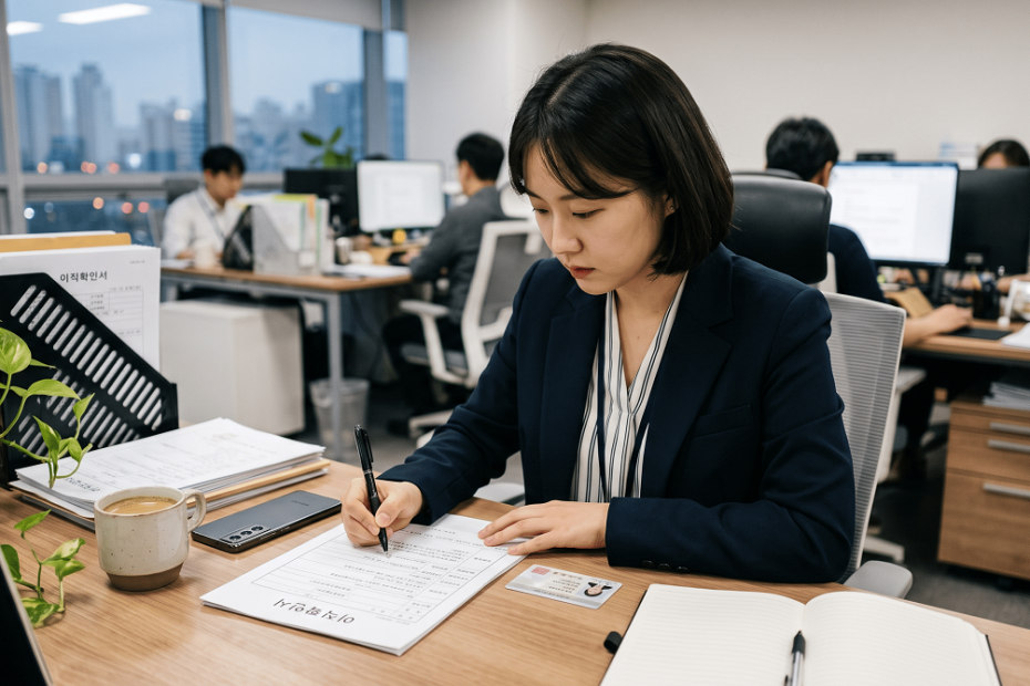 이직확인서